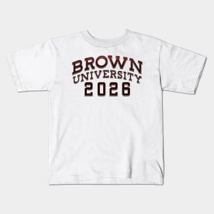 Brown University Class of 2026 Kids T-Shirt